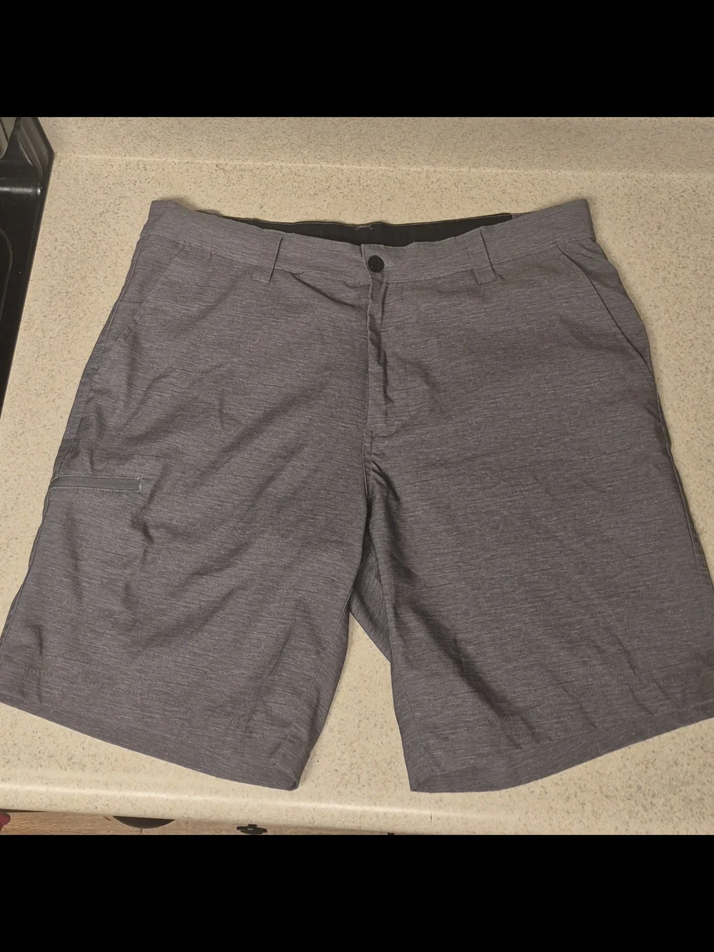 Hawke & Co Men's Performance Grey Stretch Shorts Size 34